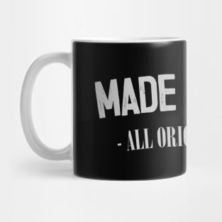 Made In 1984 - All Original Parts / Birthday Gift Design Mug